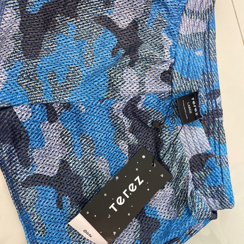 Shorts blue camo